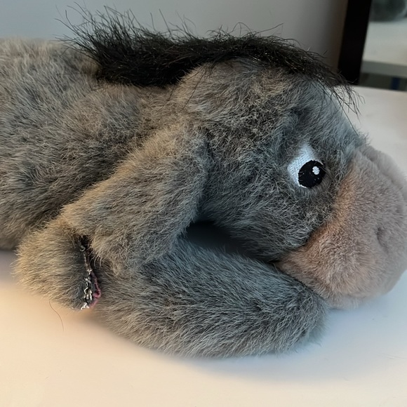 Disney Store Eeyore Stuffed Animal approx 13” late 90s - Picture 3 of 6